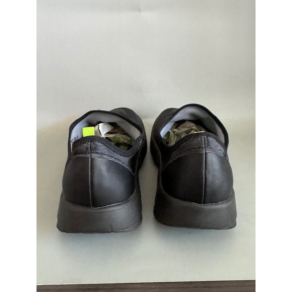 Men's OOFOS OOmg Fibre Low, Black Comfort Recovery Slip on Shoes 11.5 US - Picture 4 of 10